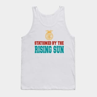 Stationed By The Rising Sun Tank Top